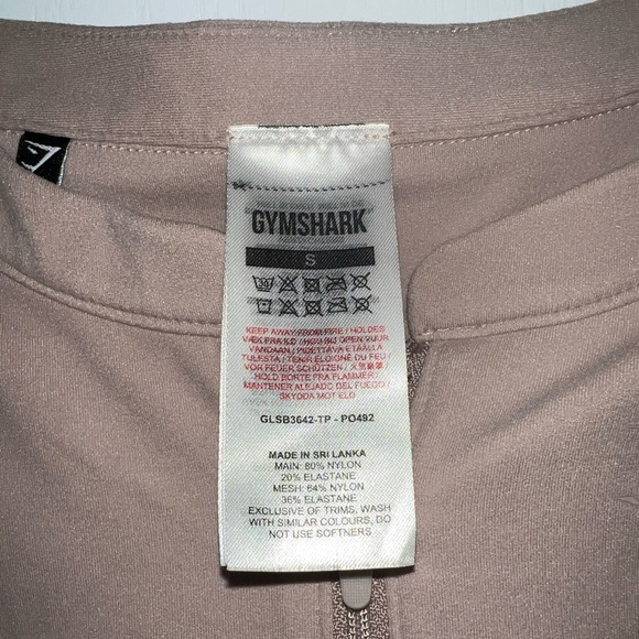 Gym shark cropped workout top for sale in size small! - Picture 6 of 12